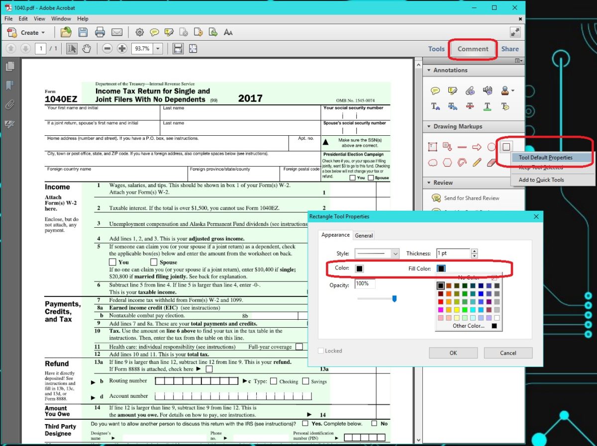 how to redact a pdf in acrobat reader